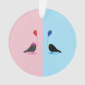 Blackbird zoekt je andere helft ornament (voorkant)