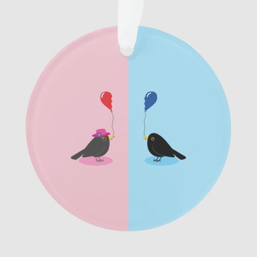 Blackbird zoekt je andere helft ornament (voorkant)