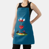 Blackbird's Spaghetti Meatballs Valentine's Date Schort (Insitu)