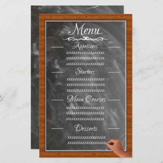 Blackboard (Voorkant / Achterkant)