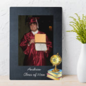 Blackboard Afstuderen Foto Plaque 5x7 Fotoplaat