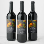 Blackboard Apple Teacher Appreciation Wine Label Wijn Etiket (Flessen)