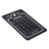 Blackboard Handy Keuken Conversie Tafel Magneet (Rechterzijde)