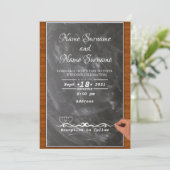 Blackboard Kaart (Staand voorkant)