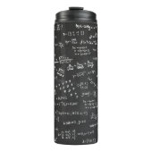 Blackboard met Wiskunde formules Thermosbeker (Voorkant)