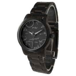 Blackboard Oversized zwart armbandhorloge Horloge