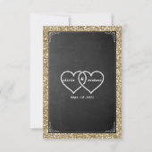 Blackboard RSVP Kaartje (Achterkant)