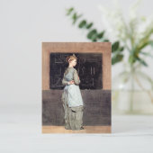 Blackboard Schoolhouse Winslow Homer Briefkaart (Staand voorkant)