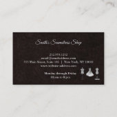  Blackboard Seamstress Visitekaartje (Achterkant)