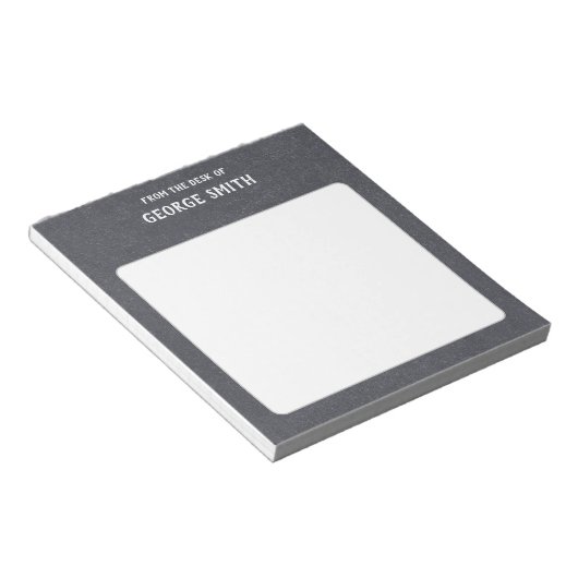 Blackboard-stijl van het bureau van het notitieblok (Schuin)