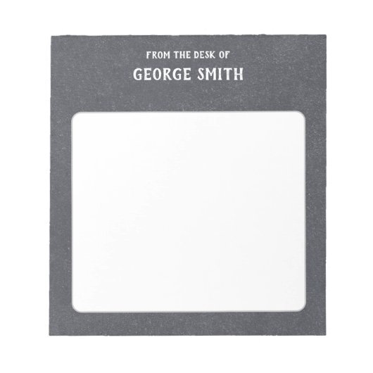 Blackboard-stijl van het bureau van het  notitieblok (Voorkant)