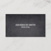 Blackboard Style Seven Line, aangepast Visitekaartje (Voorkant)
