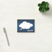 Blackboard Talk Bubble Gepersonaliseerde naam Post-it® Notes (Kantoor)