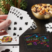 Blackboard Terug naar school Pokerkaarten (Insitu)