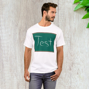 Blackboard-test T-shirt