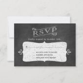 Blackboard Twinkle Lights RSVP 2 Kaartje (Achterkant)