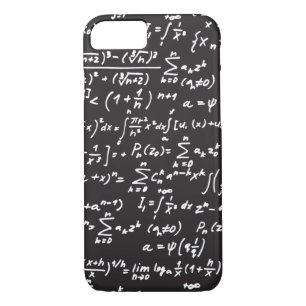 Blackboard Wiskunde-vergelijkingen iPhone 8/7 Hoesje