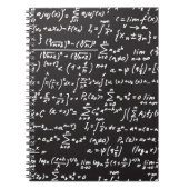 Blackboard Wiskunde-vergelijkingen Notitieboek (Voorkant)