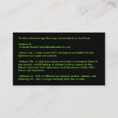 BlackBox Cosmetics, Independent Sales Associ... Visitekaartje (Achterkant)