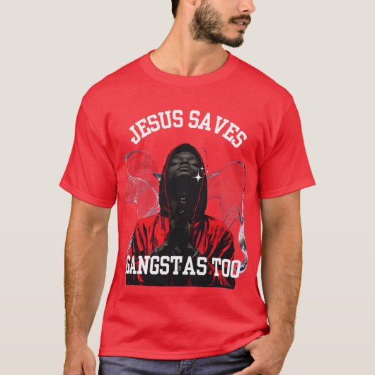 BlackBox Jezus redt T-shirt (Voorkant)