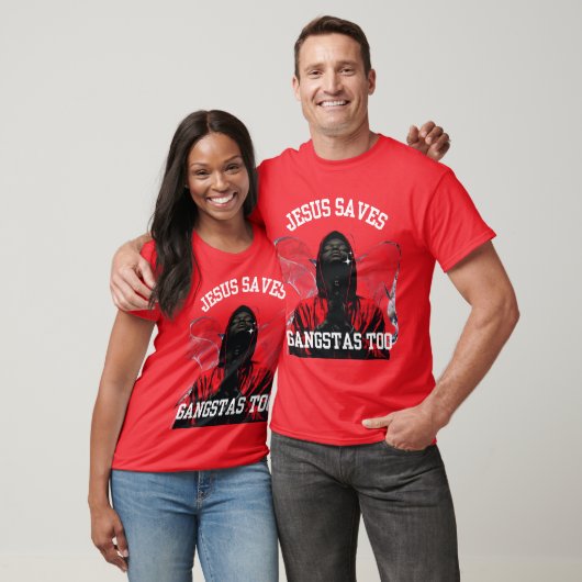 BlackBox Jezus redt T-shirt (Unisex)