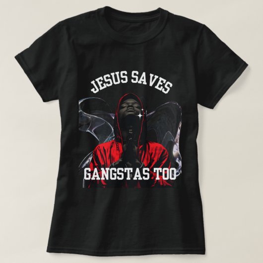 BlackBox Jezus redt T-shirt (Design voorkant)