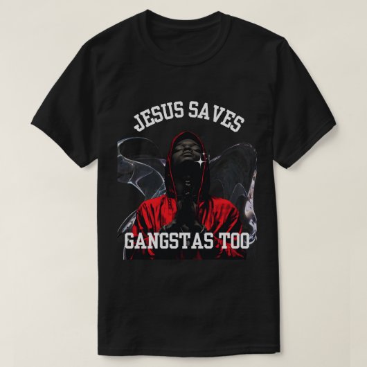 BlackBox Jezus redt T-shirt (Design voorkant)