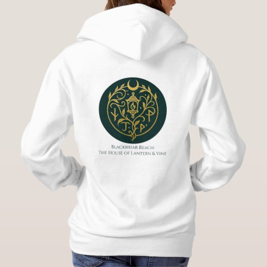 Blackbriar Bereik Logo Vrouwen Hoodie (Achterkant)