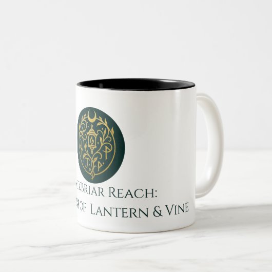 Blackbriar Reach Logo en titel Mok (Voorkant rechts)