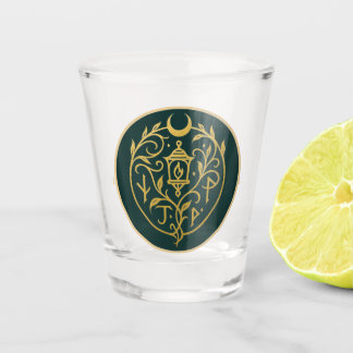 Blackbriar Reach Logo en titel Shot Glas