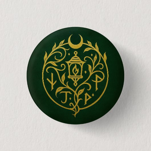 Blackbriar Reach-Logo Ronde Button 3,2 Cm (Voorkant)