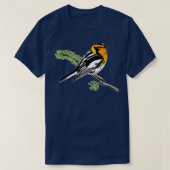 Blackburnian Warbler T-shirt (Design voorkant)