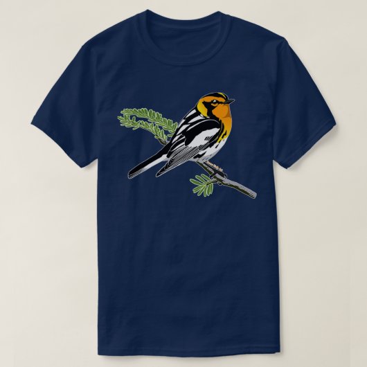 Blackburnian Warbler T-shirt (Design voorkant)