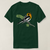 Blackburnian Warbler T-shirt (Design voorkant)