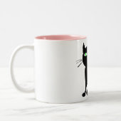 BlackCat-Mok Tweekleurige Koffiemok (Links)