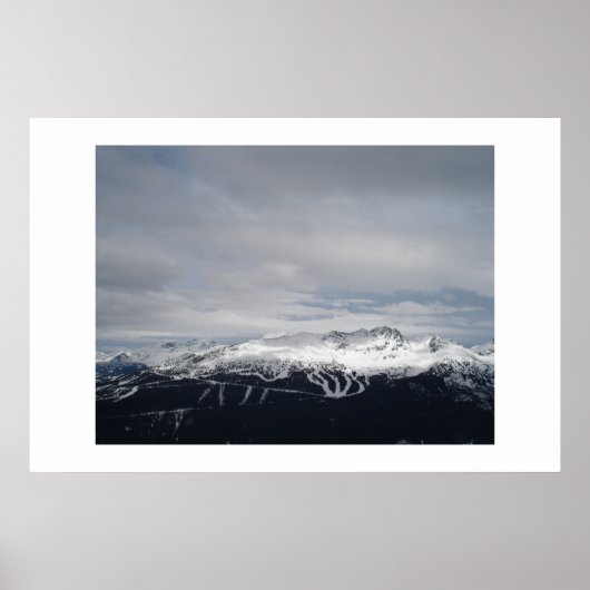 Blackcomb Mountain Poster (Voorkant)