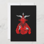Blackcraft Antichrist Goat Satan Baphomet Save The Date (Voorkant)