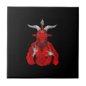 Blackcraft Antichrist Goat Satan Baphomet Tegeltje (Voorkant)