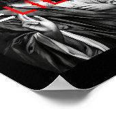 Blackcraft Antichrist Jesus Skull Believe Satan bi Poster (Hoek)