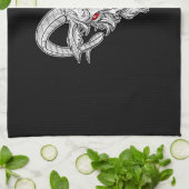 Blackcraft Cool Baphomet Black Goat Satan Gift Theedoek (Gevouwen)