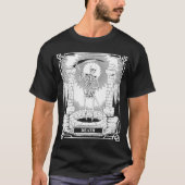 Blackcraft Witchy Skeleton Death the Grim Reaper T T-shirt (Voorkant)