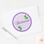 BlackCurrant Fruit Label Sticker (Envelop)