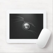 blackdraak_1152 - Gepersonaliseerd Muismat (Met muis)