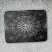 Blackened Sparkling bloemenkunst Badmat