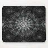 Blackened Sparkling bloemenkunst Muismat (Voorkant)