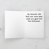 Blackest Cats - Wenskaart Kaart (Binnen)