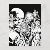 Blackest Night Comic Panel 2 Briefkaart (Voorkant)