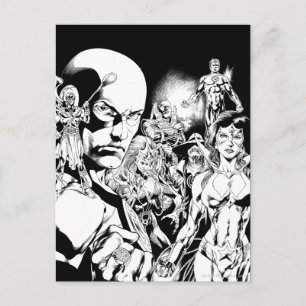 Blackest Night Comic Panel 2 Briefkaart