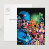 Blackest Night Comic Panel 2 - Kleur Briefkaart (Voorkant / Achterkant)