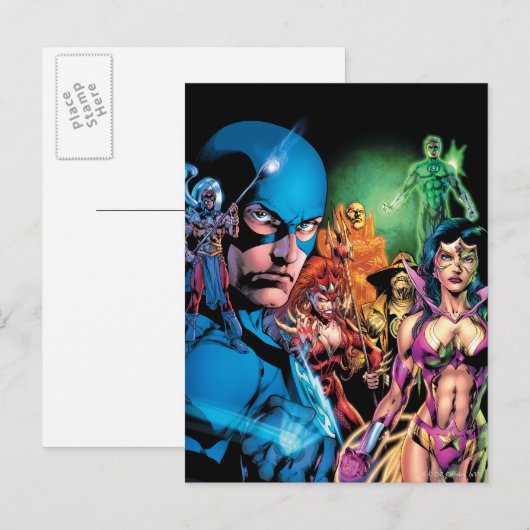 Blackest Night Comic Panel 2 - Kleur Briefkaart (Voorkant / Achterkant)